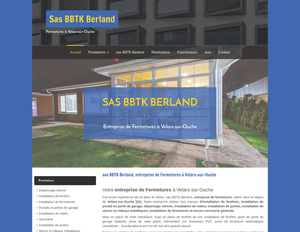 Sas BBTK Berland Velars-sur-Ouche, Installation de fenêtres, Installation de stores ou rideaux métalliques