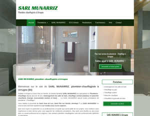 SARL MUNARRIZ Saint-Pée-sur-Nivelle, Plomberie générale, Aménagement de salle de bain