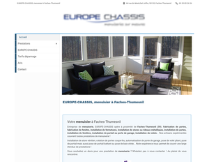 EUROPE-CHASSIS Faches-Thumesnil, Menuiserie générale, Fabrication de fenêtre
