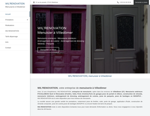WIL'RENOVATION Villedômer, Menuiserie générale, Installation de portes