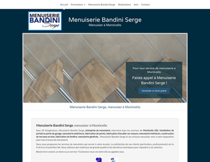 Menuiserie Bandini Serge Monticello, Menuiserie générale, Menuiserie intérieure, Fabrication d'escalier sur mesure, Fabrication de fenêtre, Fabrication de portes