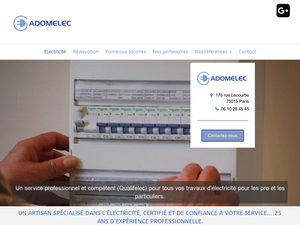 ADOMELEC RENOVATION IMMO Saint-Maurice-Saint-Germain, Électricité générale, Menuiserie intérieure, Revêtements au sol