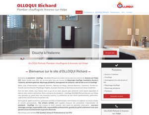 OLLOQUI Richard Dourlers, Plomberie générale, Aménagement de salle de bain, Chauffage, Installation douche à l'italienne