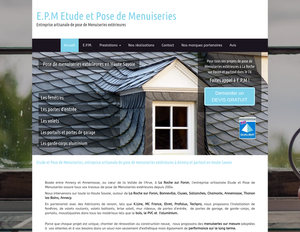 E.P.M Etude et Pose de Menuiseries La Roche-sur-Foron, Installation de fermetures, Installation de fenêtres, Installation de portes, Installation de stores ou rideaux métalliques, Installation de volets