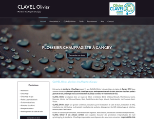 CLAVEL Olivier Cangey, Plomberie générale, Aménagement de salle de bain, Chauffage, Plancher chauffant
