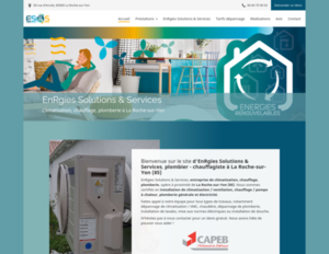 EnRgies Solutions & Services La Roche-sur-Yon, Plomberie générale, Chauffage, Électricité générale, Installation de ventilation, Plomberie générale