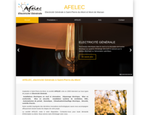 AFELEC.sas Saint-Pierre-du-Mont, Électricité générale, Chauffage, Installation de ventilation, Mise en conformité électrique, Rénovation des installations électriques, Sécurité, contrôle d'accès et vidéosurveillance