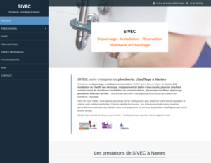 SIVEC Nantes, Plomberie générale