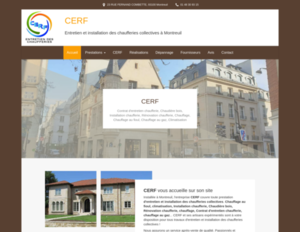 CERF Montreuil, Chauffage, Chauffage