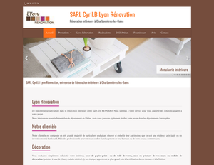SARL Cyril.B Lyon Rénovation Charbonnières-les-Bains, Plâtrerie plaquisterie, Aménagement de cuisine, Aménagement de salle de bain, Pose de faux plafonds, Pose de parquets, Aménagement de dressing, Installation de fenêtres, Peinture, Revêtements au sol