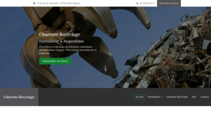 Charente Recyclage Saint-Angeau, Menuiserie générale