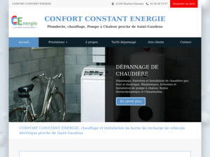 CONFORT CONSTANT ENERGIE Martres-Tolosane, Chauffage
