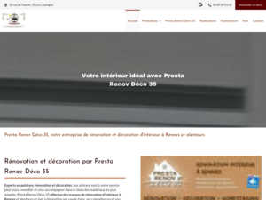 Presta Renov Déco 35 Chavagne, Peinture, Électricité générale