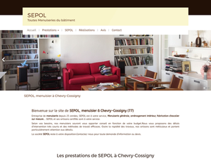 SEPOL Chevry-Cossigny, Menuiserie générale, Fabrication d'escalier sur mesure