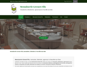 Menuiserie Grenet Fils Neuville-sur-Oise, Menuiserie intérieure, Aménagement de dressing