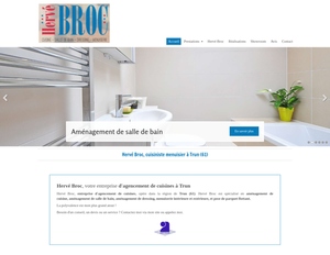 Hervé Broc Villedieu-lès-Bailleul, Aménagement de cuisine, Aménagement de salle de bain