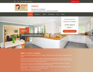 AMAC Gradignan, Menuiserie générale, Aménagement de cuisine, Aménagement de dressing, Aménagement de salle de bain