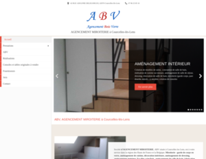 ABV Courcelles-lès-Lens, Menuiserie intérieure, Fabrication d'escalier sur mesure