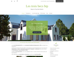 Les trois becs btp Roynac, Maçonnerie d'intérieur, Charpente, Couverture, Isolation