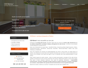 CB Rénov' Chalandray, Aménagement de salle de bain