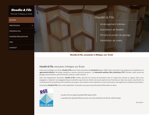 Houdin & Fils Oncy-sur-École, Menuiserie générale, Installation de fenêtres, Installation de portes, Pose de parquets