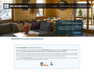 SARL MOTARD ET FILS Saint-Aigulin, Menuiserie générale, Isolation, Menuiserie intérieure