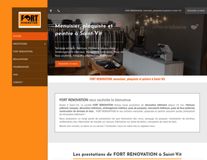 FORT RENOVATION Ferrières-les-Bois, Menuiserie intérieure