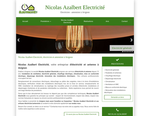 Nicolas Azalbert Électricité Morières-lès-Avignon, Électricité générale, Chauffage, Mise en conformité électrique, Rénovation des installations électriques, Eclairage automatique