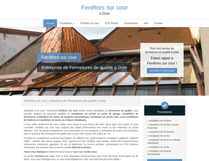 Fenêtres sur cour Santans, Installation de fermetures, Construction de véranda, Installation de fenêtres, Installation de fermetures, Installation de portes, Installation de stores ou rideaux métalliques, Installation de volets