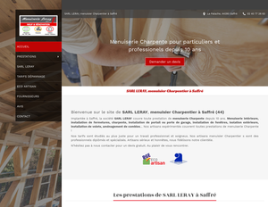 SARL LERAY Touches, Menuiserie générale, Isolation extérieure